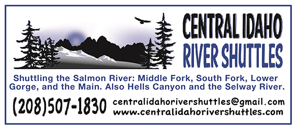 Central Idaho Shuttles Newsletter Ad